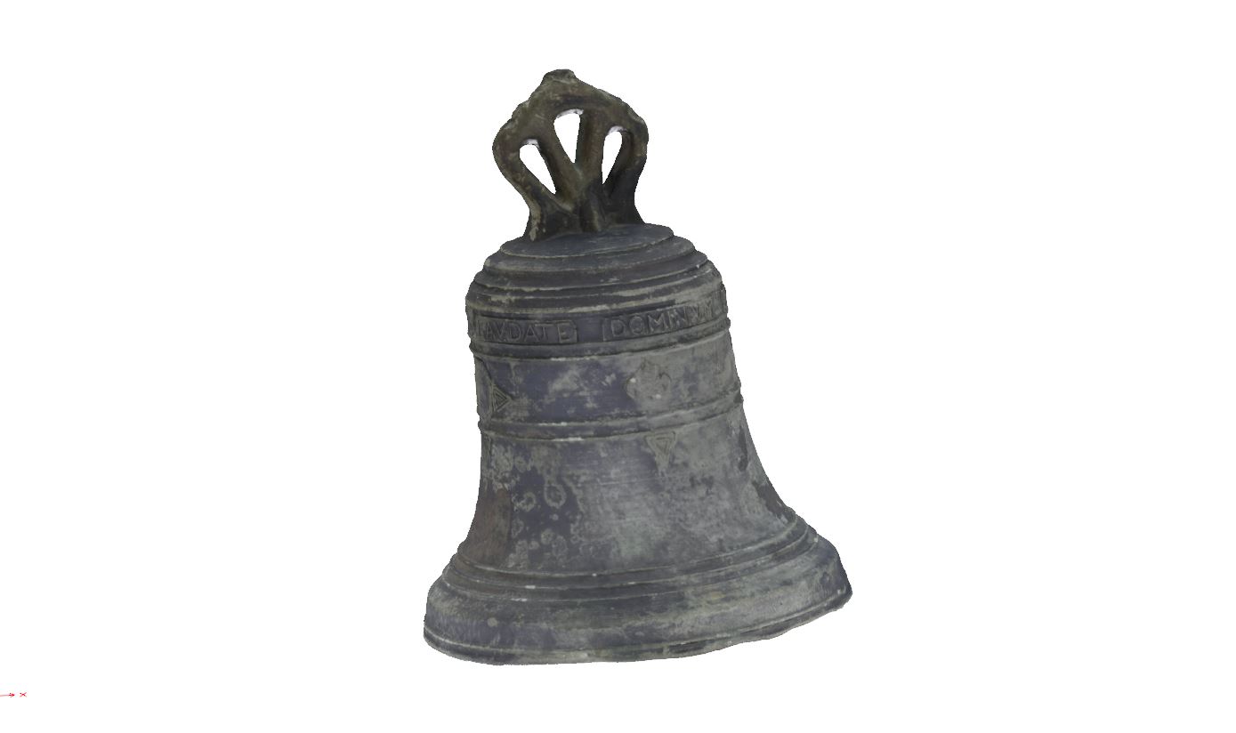 Photogrammetry image of the Bronze Bell